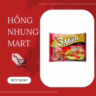 Mì reeve 3 miền gold bò hầm gói 75g
