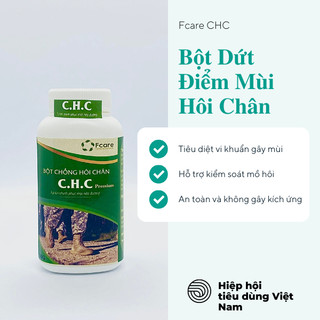  Bột Khử Mùi Hôi Chân Hôi Nách Fcare CHC - Làm Sạch Tác Nhân Gây Mùi Kiểm Soát Mồ Hôi 