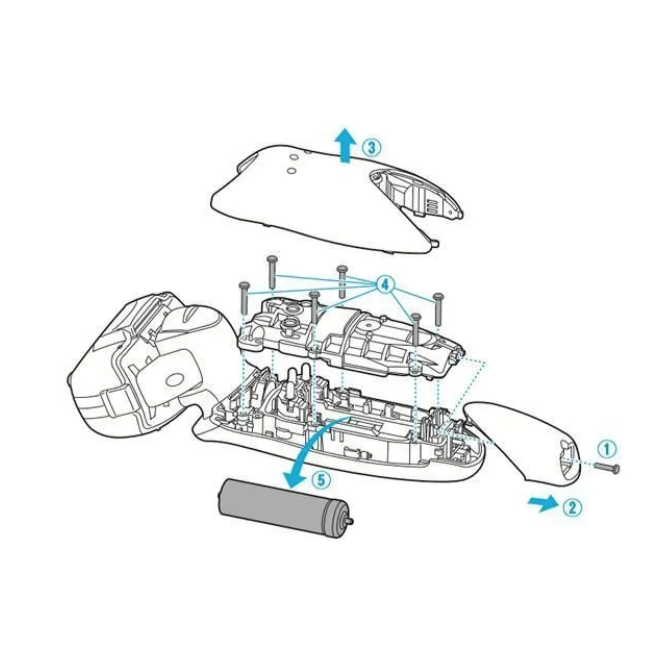 Pin máy cạo râu Panasonic, ESLV9XL2507 pin sạc máy cạo râu, pin máy cắt tóc, v v , 3.6V 680mAh