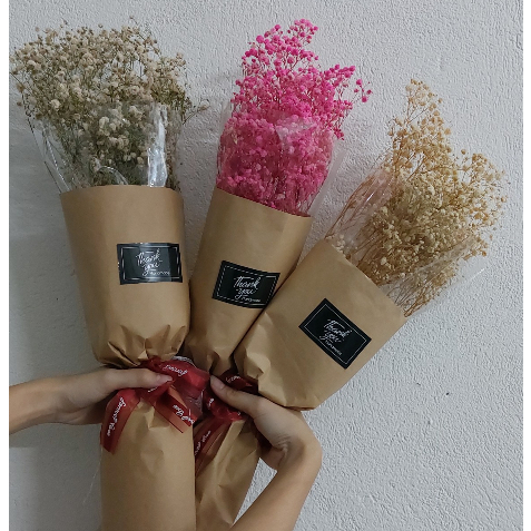 BÓ HOA BI, HOA SAO xinh xắn, làm quà tặng dễ thương, chuyên decor bình hoa, chậu hoa đẹp