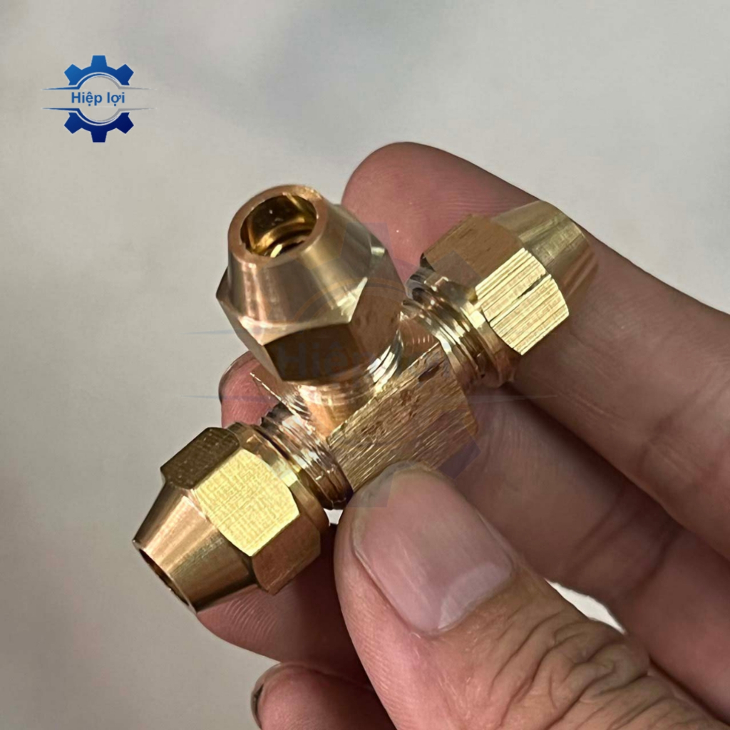 Tê 3 Đầu Lã Ống Đồng 6mm 8mm 10mm 12mm