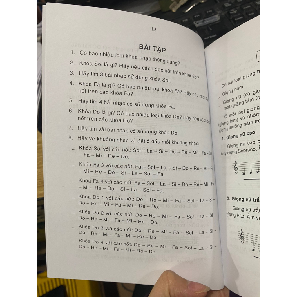 Sách - Nhạc lý căn bản , nâng cao - lẻ tùy chọn