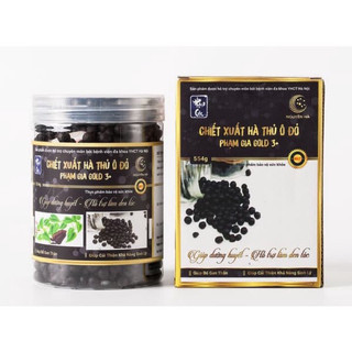 Viên uống hà thủ ô đỏ phạm gia gold 3+ 554gr
