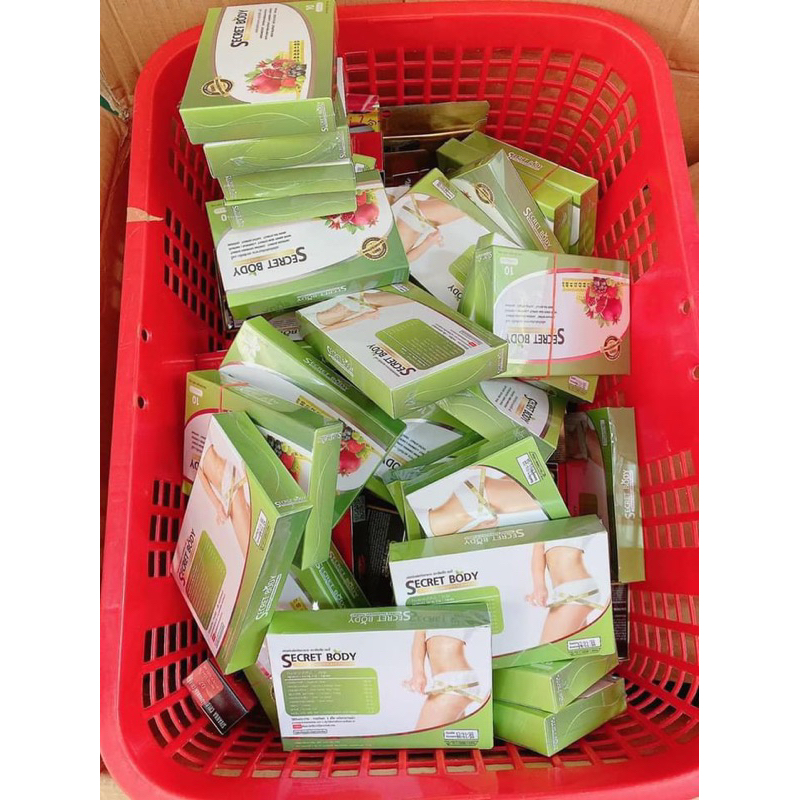 Hộp 10 Viên Hỗ Trợ Giảm Cân Secret Body Thiên Nhiên Thái Lan