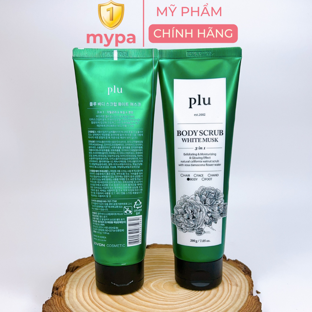 Tẩy da chết Body Plu siêu mềm mại 200g - MYPA