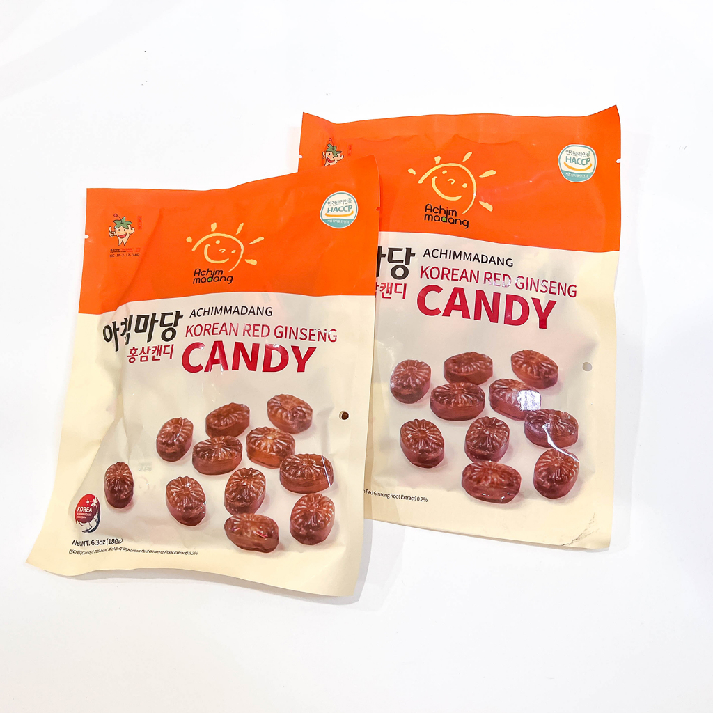Kẹo nhân sâm đỏ Hàn Quốc gói 180g