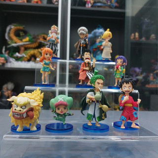 Mô hình One Piece chibi Luffy Zoro - Mô hình anime - Mô hình nhân vật chibi giá rẻ 10CM