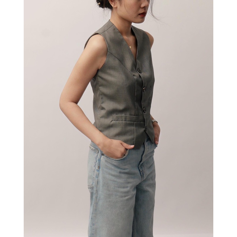 DE PLAGE - ÁO TAILORED GHILE