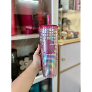 Ly iridescent pink silver bubblegum grid sb u.s 2023