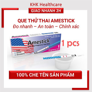 Hộp 1 que thử thai AMESTICK chính hãng cho kết quả chính xác tiện lợi