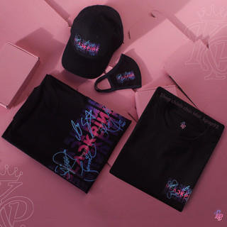Áo thun blackpink circle - 'shut down' form rộng unisex