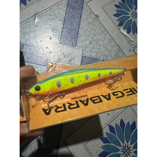 Mồi lure megabarra chuyên câu cá chẽm ,nhồng, măng, ...