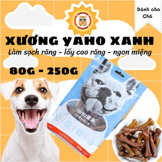 xương sạch răng YAHO xanh dành cho chó