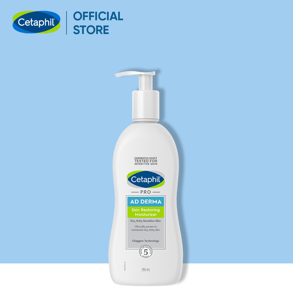 Kem dưỡng ẩm cho da cơ địa Cetaphil Pro AD Moisturizer 295ml