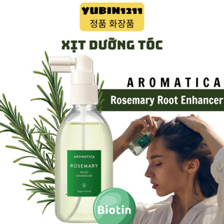 Xịt Dưỡng Tóc Aromatica Rosemary Root Enhancer Tinh Dầu Hương Thảo 100ml