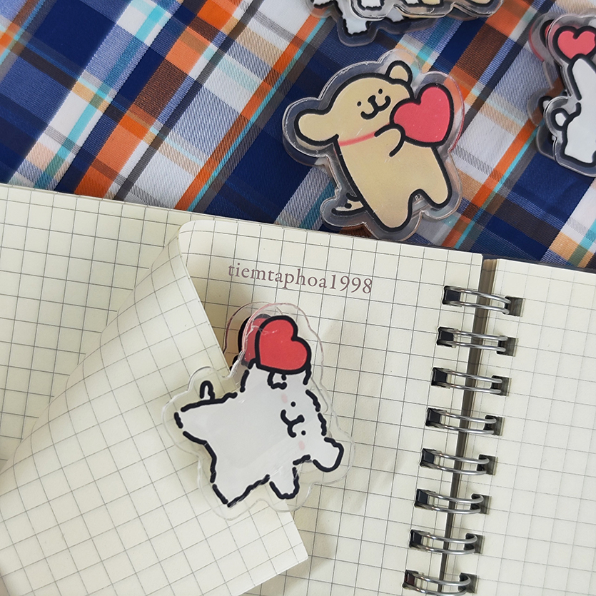 Kẹp Giấy Nhựa Paper Clip Hoạt Hình Dễ Ngộ Nghĩnh Dễ Thương