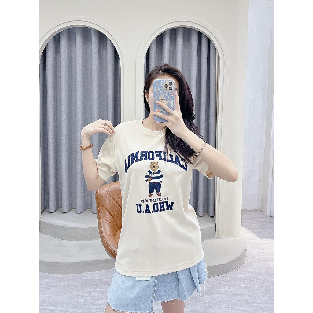 Áo phông California mẫu mới sale 60%