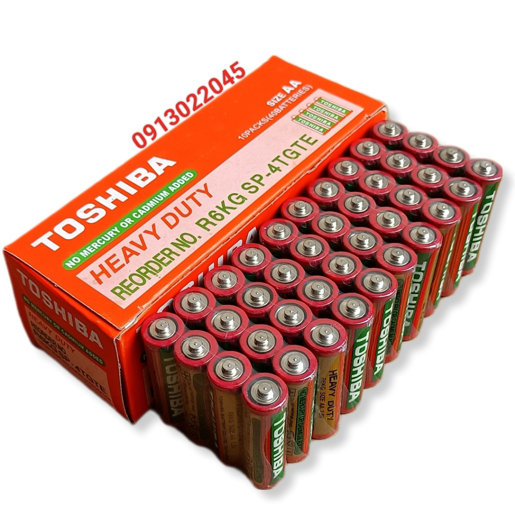 20 - 40 viên pin AA  Toshiba