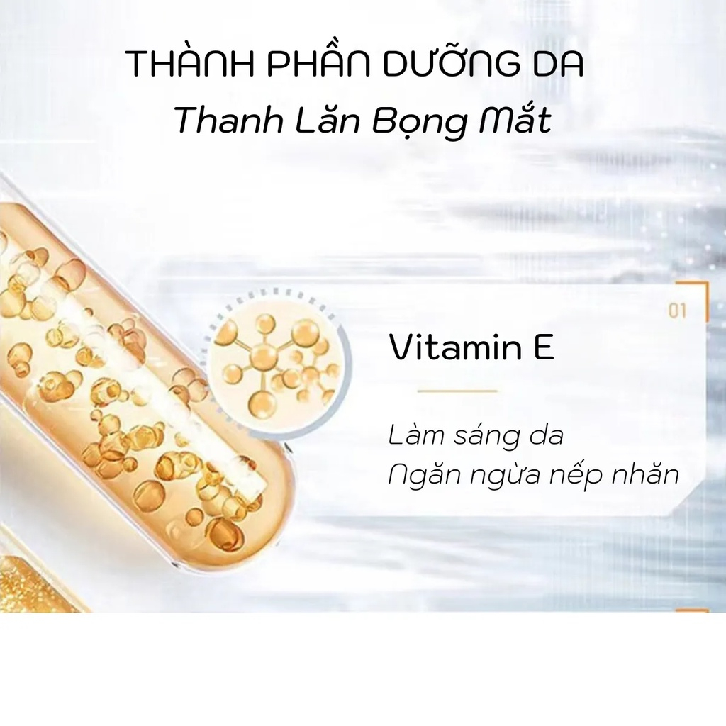 Thanh Lăn Mắt Lilinzhi 8ml Giảm Bọng Mắt, Thâm Quầng Mắt, Dưỡng Ẩm Sáng Vùng Da Dưới Mắt