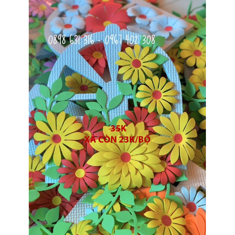 LẴNG HOA 3D TREO TRANG TRÍ LỚP HỌC