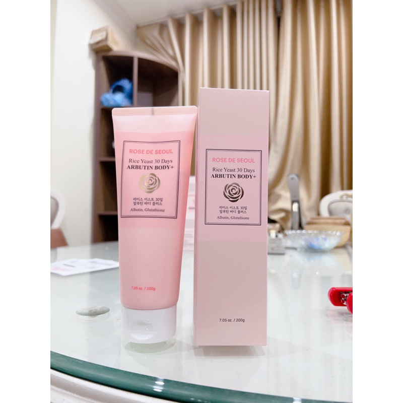 Kem body Rose de Seoul hạn 2026 làm trắng dưỡng ẩm không lộ vân
