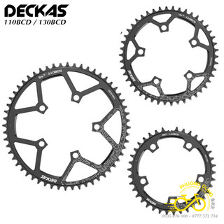 Đĩa rời nhôm xe đạp cho fixed gear single speed 110bcd 130bcd deckas