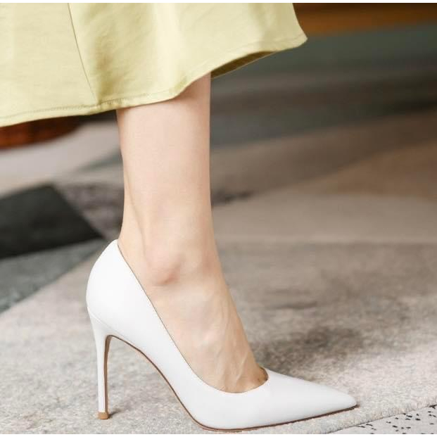 Giày cao gót nữ mũi nhọn hàng VNXK cao cấp 9p