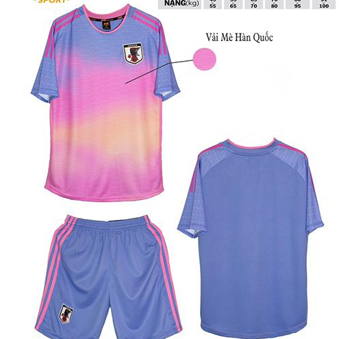Quần áo bóng đá, đồ đá banh in tên theo yêu cầu, Nhật Bản thun mè, in logo miễn phí HUNGSPORT TN