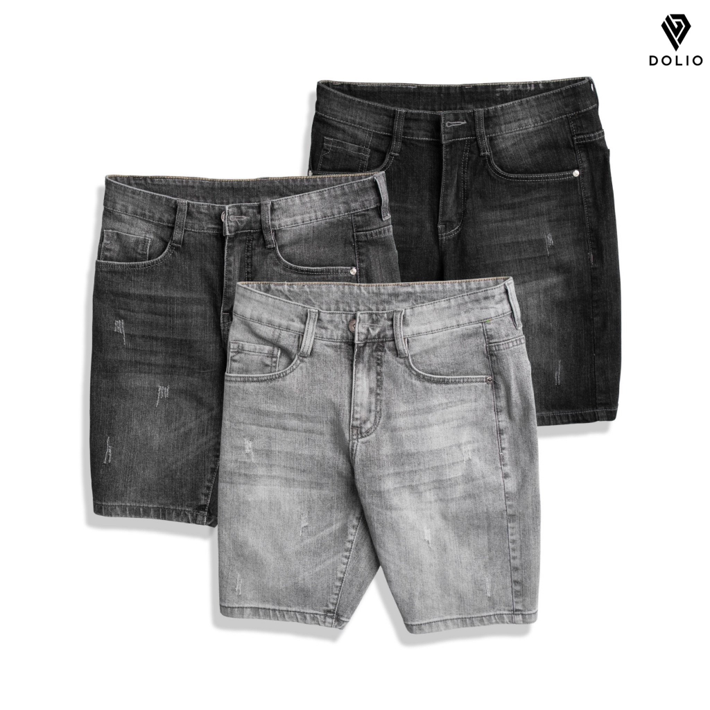 Quần Short Jeans DOLIO Form Vừa Hàng Đẹp, Có Co Giãn, Có Size Đại [SJ834275]