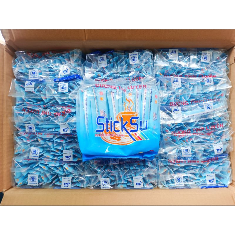 Đường que cà phê sticksu 6g
