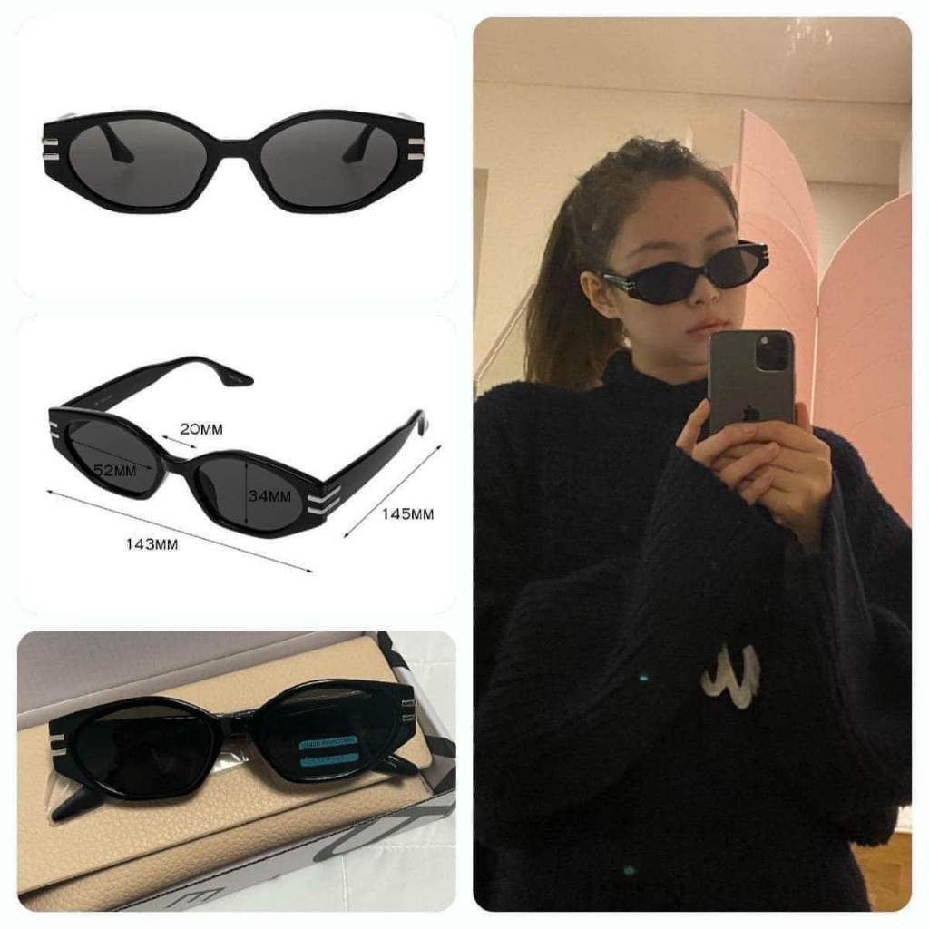 Kính Nội Địa Hàn One Brilliant Ozzy - Black