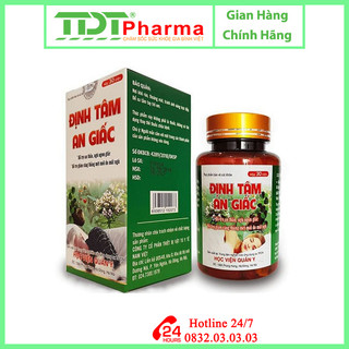 Combo 2 hộp Định tâm an giấc HỌC VIỆN QUÂN Y - cho giấc ngủ sâu và ngon giấc