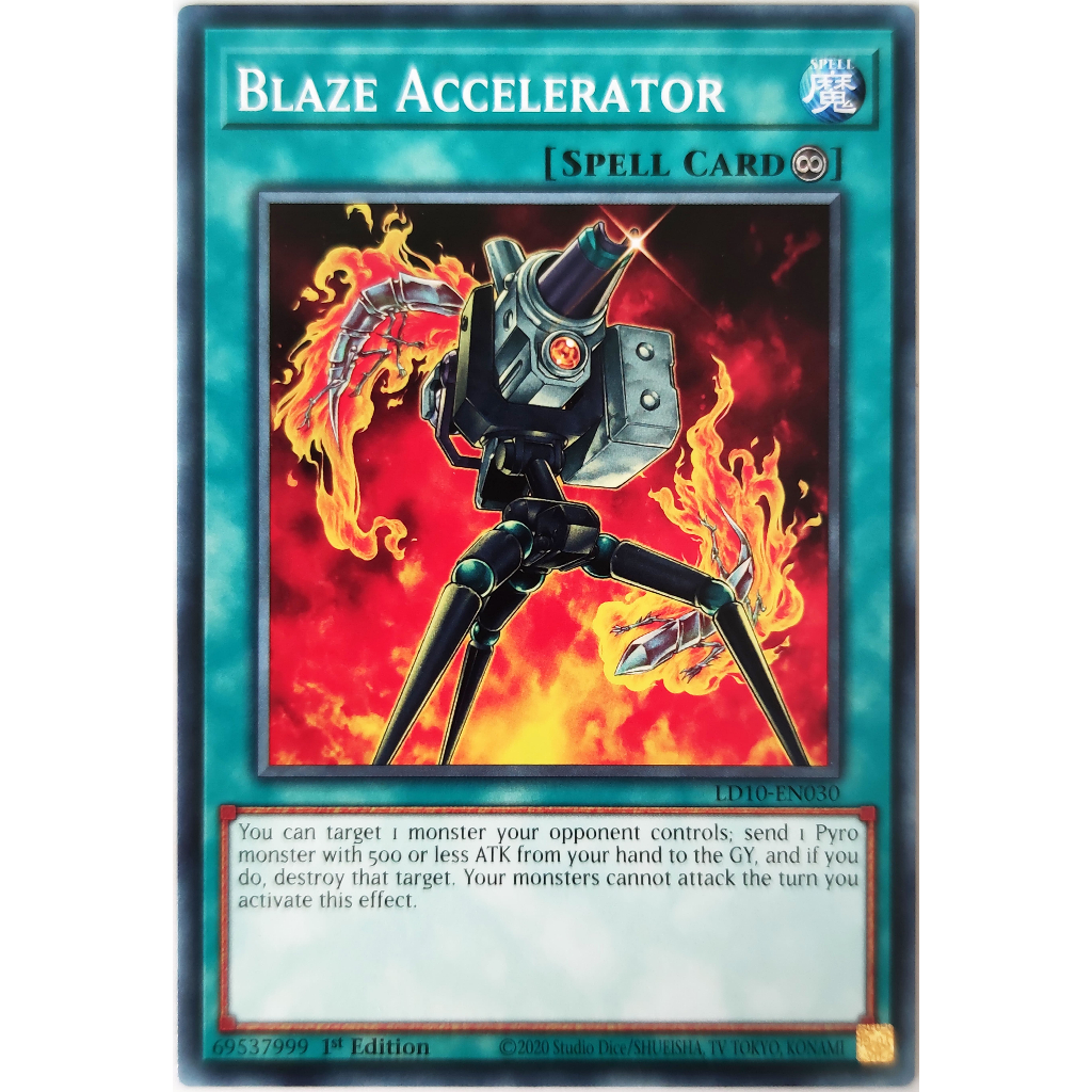 [Thẻ Yugioh] Blaze Accelerator |EN| Common