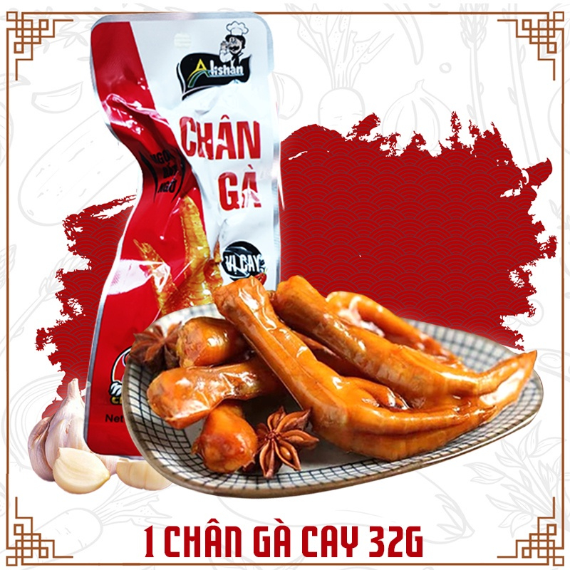 Combo 10 Chân gà cay Alishan Việt Nam