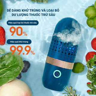 Máy khử khuẩn thực phẩm vita - máy sục khử trùng hoa quả thực phẩm loại bỏ vi khuẩn 99%
