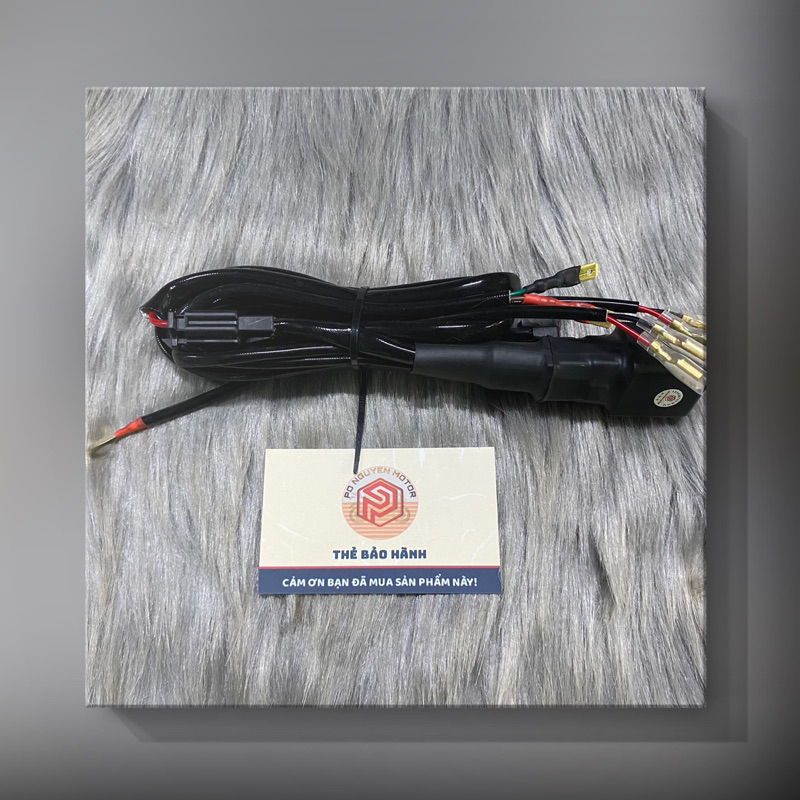 BỘ DÂY RELAY SIHAI 40A CHUYỂN ĐỔI LÊN 2 KÈN  CHO XE MÁY