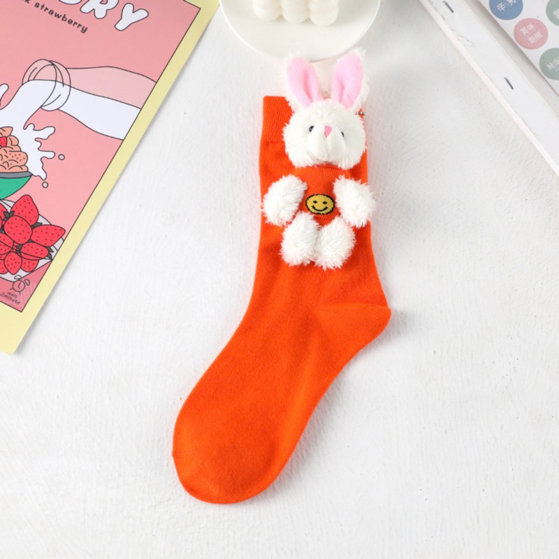 Tất gấu cotton co giãn G.Lady Store