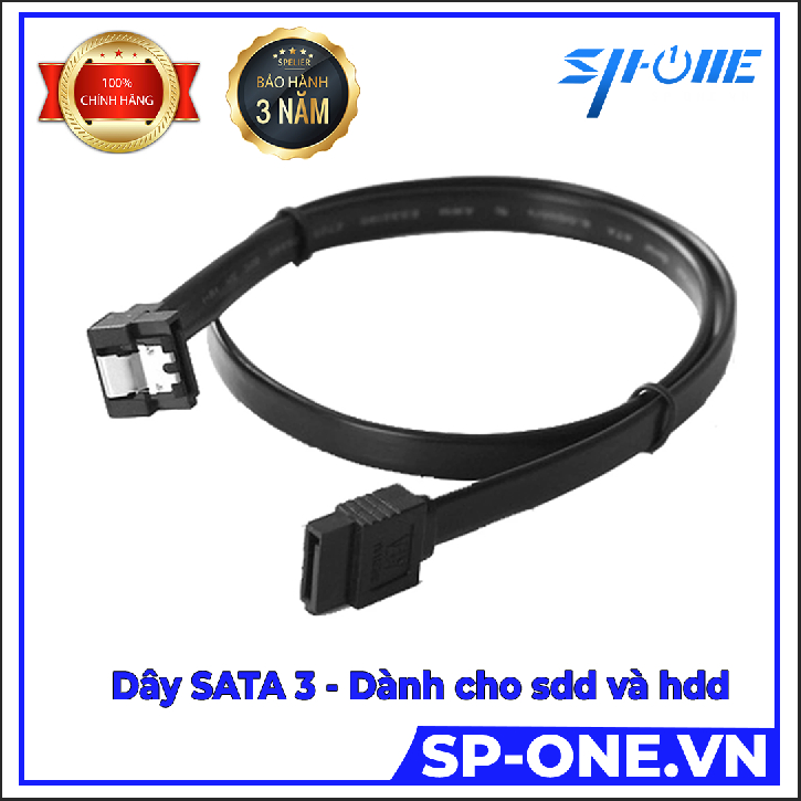 Dây SATA 3, cho ssd và hdd 6gb/s, dây sata dùng cho ổ cứng chuẩn 2.5in hoặc 3.5in máy tính PC