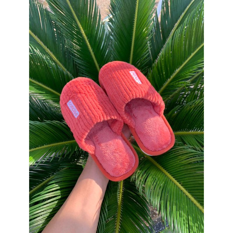 Dép bông đi trong nhà mùa đông giữ ấm chân,mềm mượt
