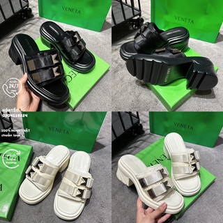 Guốc bottega đúp quai ngang fullbox