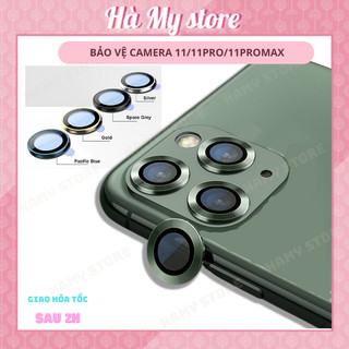 Ống Kính Cường Lực Camera Đơn Chống Lóa Phù Hợp Cho Dòng Máy iPhone 11/ 12/pro/mini/promax