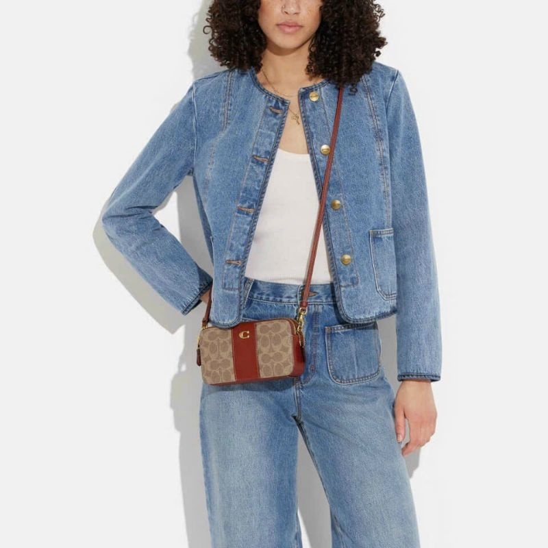 ❤️ NEW COACH - Kira Crossbody CH819 ✨đeo chéo rất đẹp, rất sang