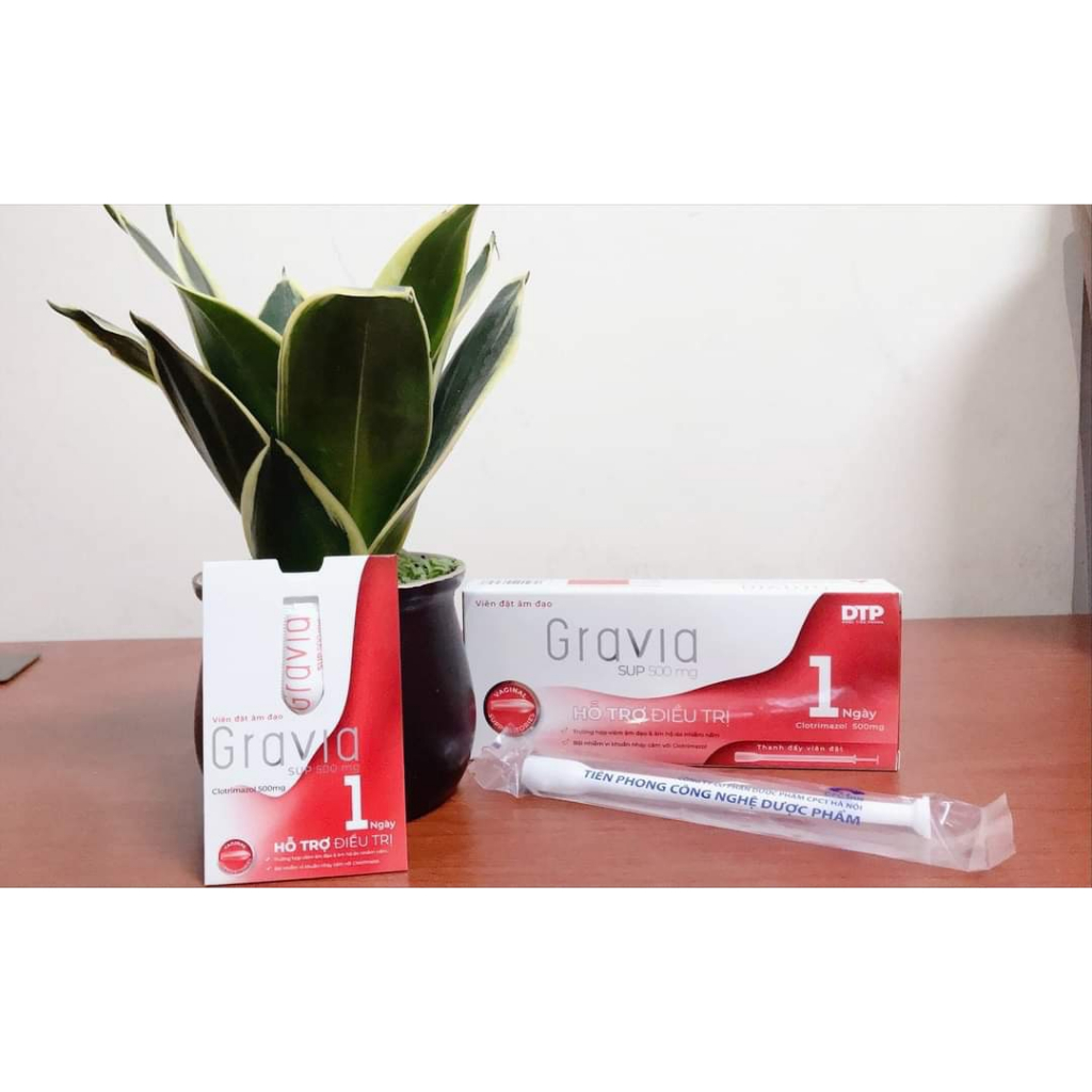 GRAVIA 500MG 1 VIÊN DUY NHẤT LÀM SẠCH VÙNG KÍN