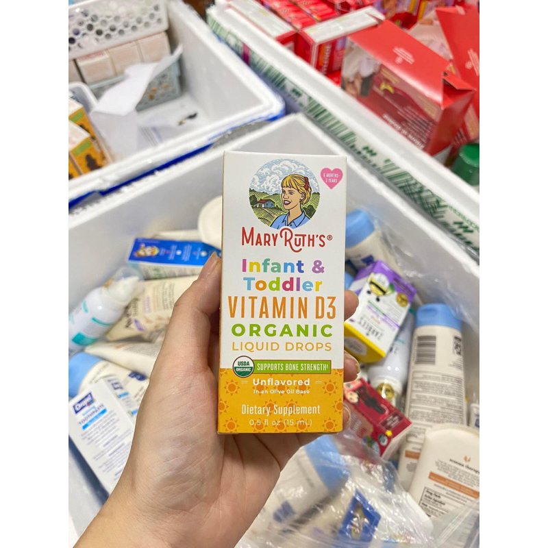Vitamin D3 Mary Ruth’s 6m-3 tuổi