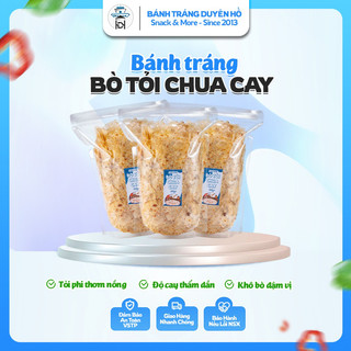 Bánh tráng bò tỏi chua cay 500gram
