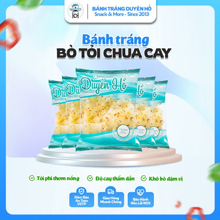 [COMBO10 GÓI] Bánh tráng bò tỏi chua cay Duyên Hồ