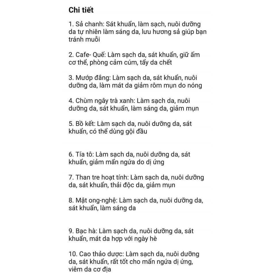 Vụn Xà Bông Sinh Dược Hữu Cơ - Greenlife - Giảm Mụn Lưng_Dưỡng Da_100% Thiên Nhiên