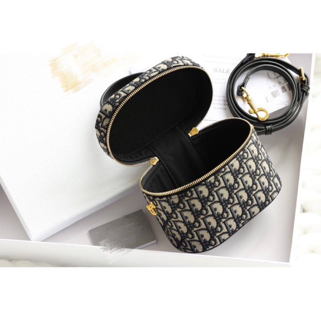 Túi xách nữ Di.or dáng cốp siêu hot kèm dây đeo chéo size 20cm