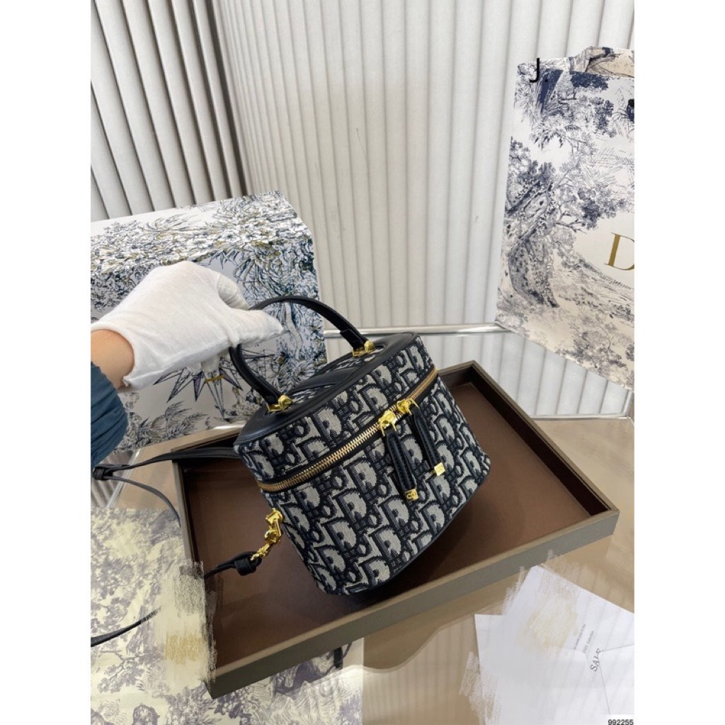 Túi xách nữ Di.or dáng cốp siêu hot kèm dây đeo chéo size 20cm