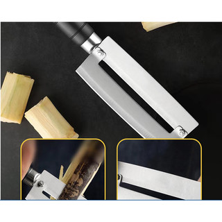 Dao 2 lưỡi rèn siêu bén Đài Loan thép không gỉ 2CR13 bào gọt sú vỏ trái cây, mía, gọt dứa vệ sinh